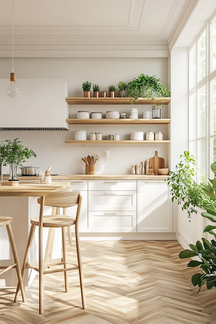 Estilo nórdico: cocina