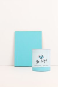 Pintura azul turquesa