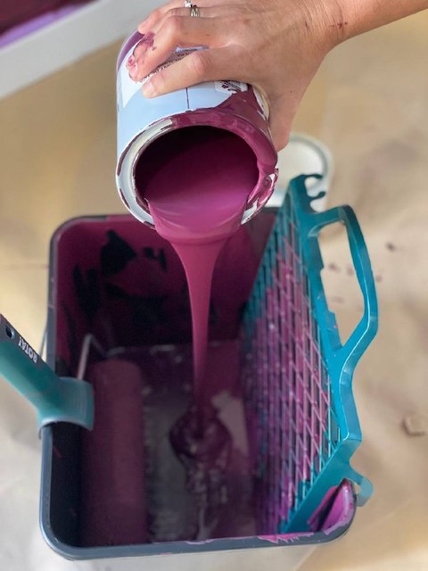 Cómo pintar un zócalo en la pared 17 pintura 3