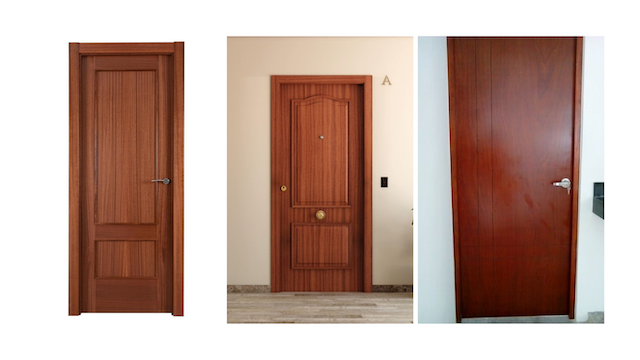 Puertas oscuras de sapelli