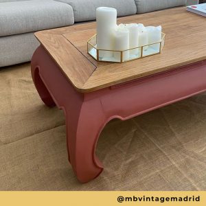 ¿Cómo combinar papel pintado y pintura? 59 rojo calabaza dt mbvintagemadrid