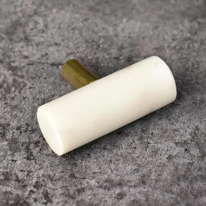 Pack de 2 Tiradores Dt0082 1 tirador blanco minimalista