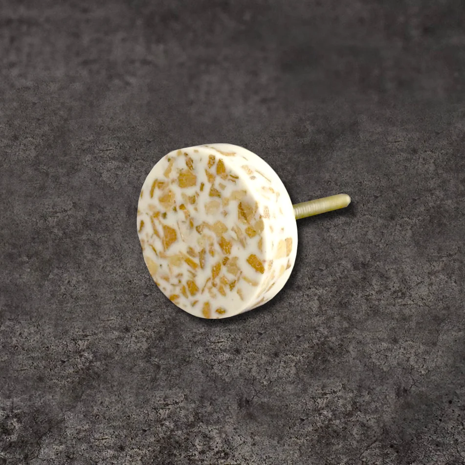 Pack de 2 tiradores Terrazo Piedra Perla 1 Pack de 2 tiradores Terrazo Piedra Perla