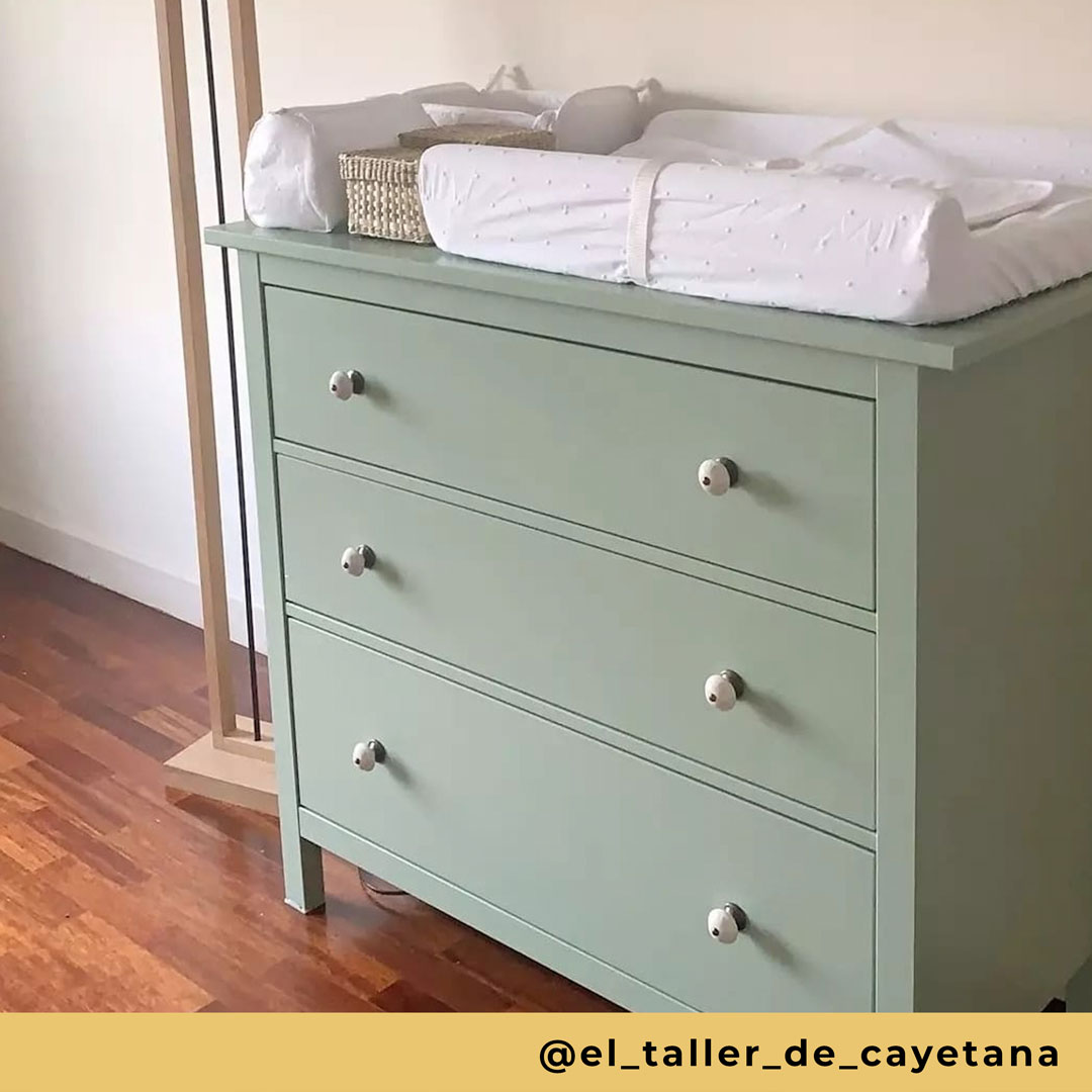 Pintura Chalk Paint Verde Piedra 2 Pintura Chalk Paint Verde Piedra - Imagen 2