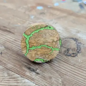 Pack de 2 tiradores Verde Fractal